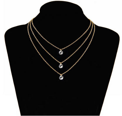 Ланцюжок жіночий потрійний Київ - фото 1