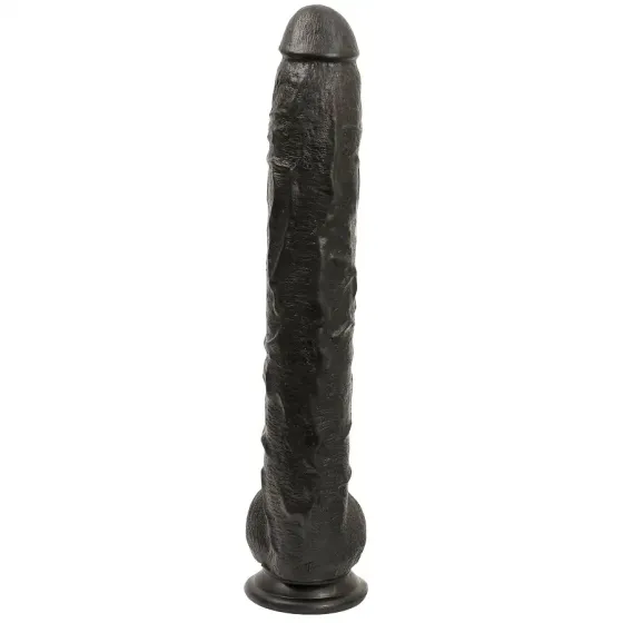 Фалоімітатор Doc Johnson Dick Rambone Cock Black, діаметр 6 см, довжина 42 см, ПВХ Львів
