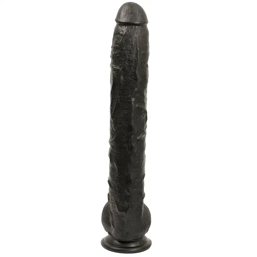 Фалоімітатор Doc Johnson Dick Rambone Cock Black, діаметр 6 см, довжина 42 см, ПВХ Львів - фото 4