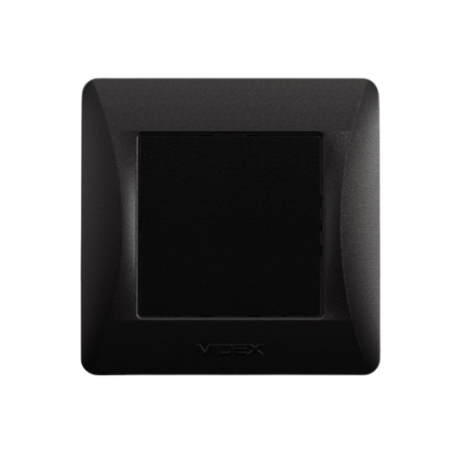 BINERA чорний графіт Заглушка для рамки Videx Житомир - фото 1