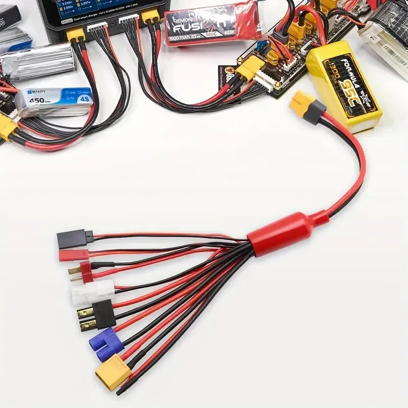 Кабель-переходник XT60 8в1 для зарядки аккумуляторов Киев - изображение 2