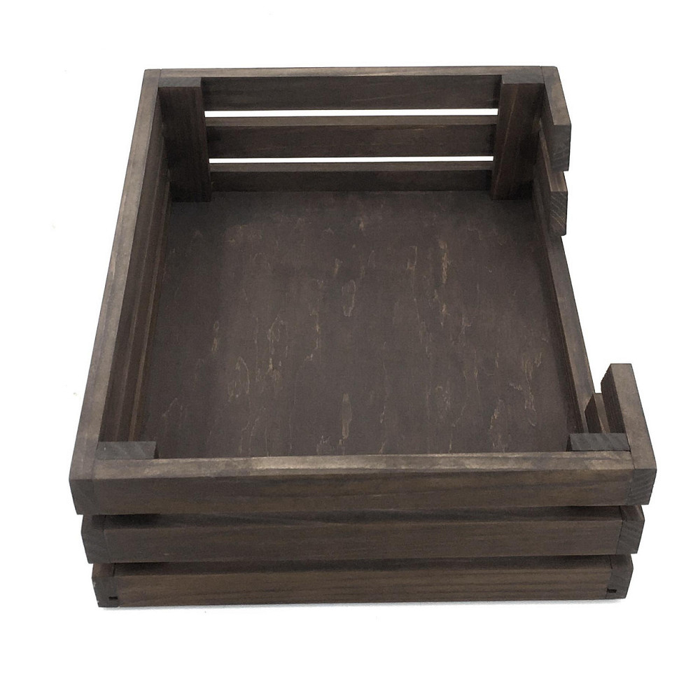 Лежак деревянный для собаки 