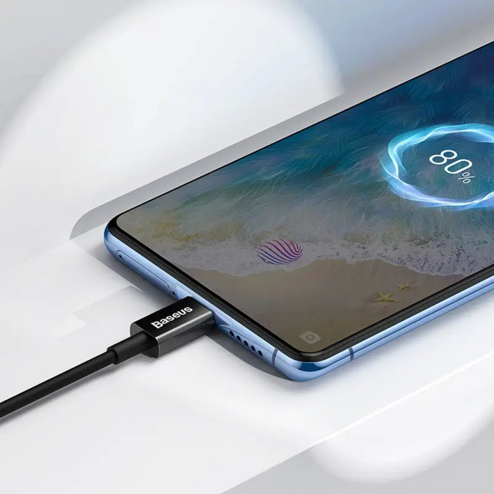 Кабель Baseus Superior Series Fast Charging Data Cable USB to Micro 2A 2m Black Киев - изображение 5