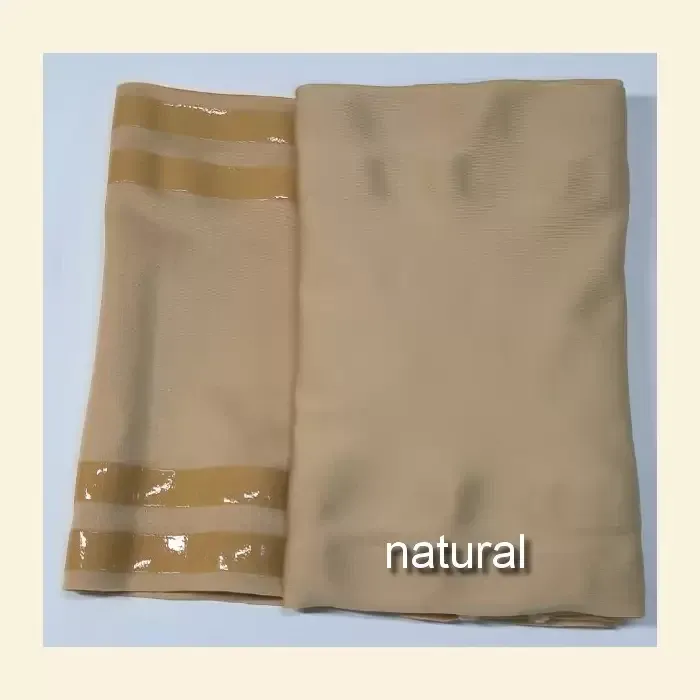 Бандалетки гладкие бежевые Annes “Satin Thigh Band” M Киев - изображение 2