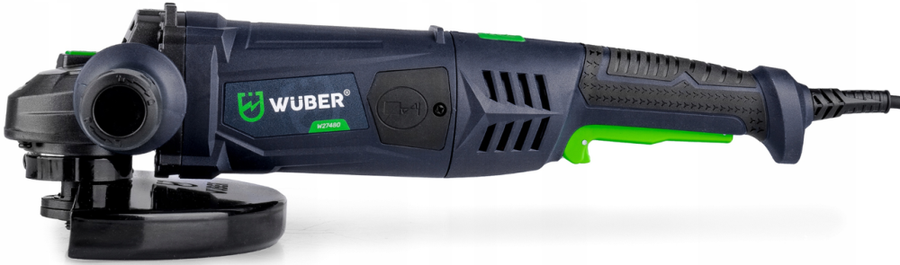 Болгарка (кутова шліфувальна машина) 2400Вт 230мм Wuber (Польща) Київ - фото 9