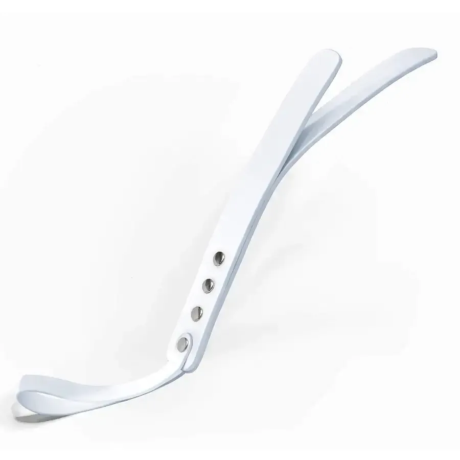 Падл двошаровий Feral Feelings Leather Mini Paddle White, натуральна шкіра Львов - изображение 1
