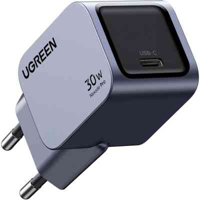 Зарядное устройство Ugreen USB-C PD30W GaN X703 gray (35006) Винница