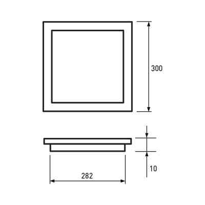 Светильник Eurolamp Downlight 24W 4000K (LED-DLS-24/4) Винница