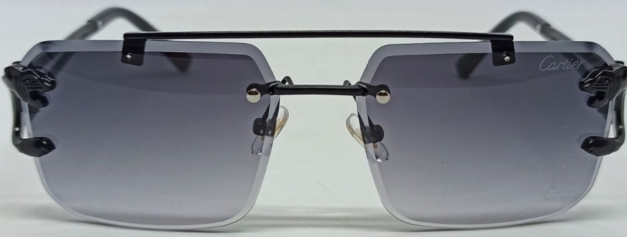 Брендовые стильные унисекс очки от солнца черный металл с градиентом. Киев - изображение 7