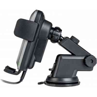 Універсальний автотримач Verbatim FWC-03 with Pro Qi Fast Wireless Car Charger (49554) Вінниця