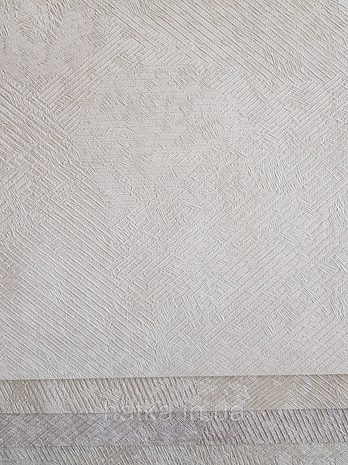 Шпалери метрові вінілові на флізеліні Sintra Structure під штукатурку мазки смужки білі з глянцем 448816 Київ - фото 3