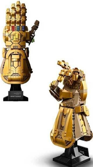 КОЛЬОРОВА КОРОБКА‼️ Золота Рукавиця Нескінченності як  Lego(Код1078) Харків - фото 2