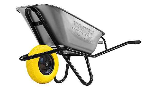 MASTERTOOL Тачка садово-будівельна MASTERTOOL D-3 одноколісна 100 л/200 кг колесо поліуретанове Киев