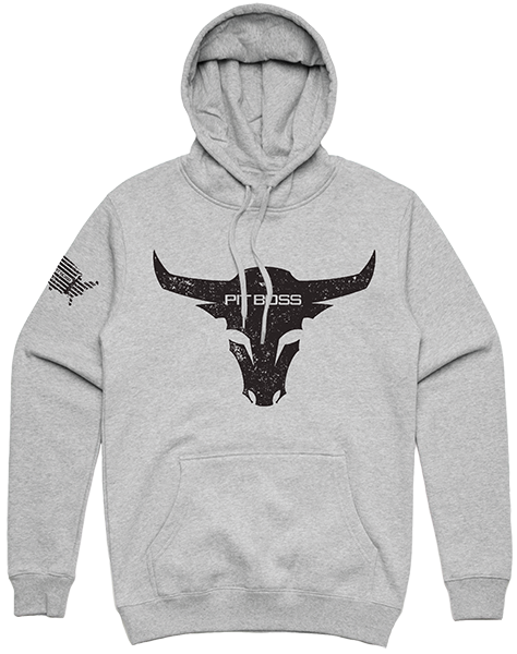 Худі Pit Boss Bull, Grey Heather - чоловіче M 40556 Код: 011636 Рівне - фото 1