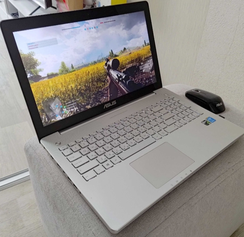 Ноутбук ігровий: 15.6" IPS ASUS (Core i7) Nvidia GTX850M /16Gb. / SSD256Gb. HDD 500G. Київ - фото 8