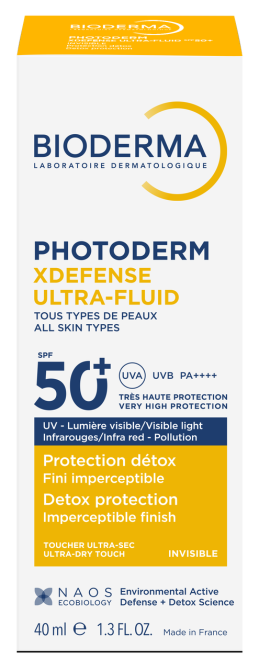 Біодерма Фотодерм XDefense Ікс Дефенс ультрафлюїд  SPF50+ невидимий 40мл Дніпро - фото 1