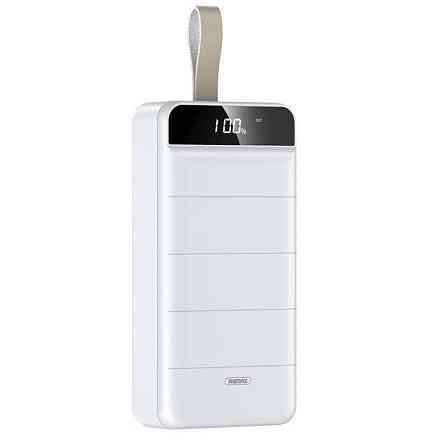 Универсальная мобильная батарея Remax RPP-185 Leader 50000mAh с фонарем (Белый) Винница