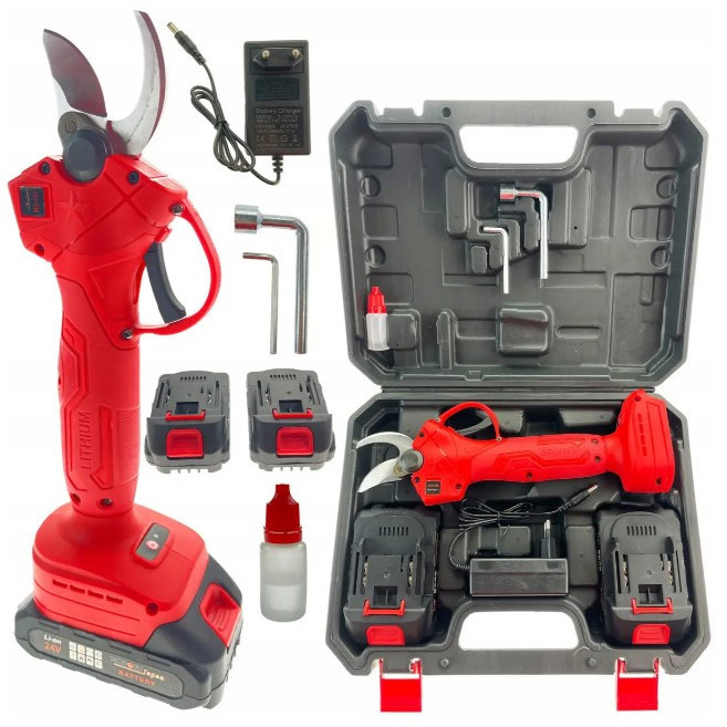 Секатор аккумуляторный Boxer BX-9001 2 АКБ 24В KG-55 Ивано-Франковск - изображение 1