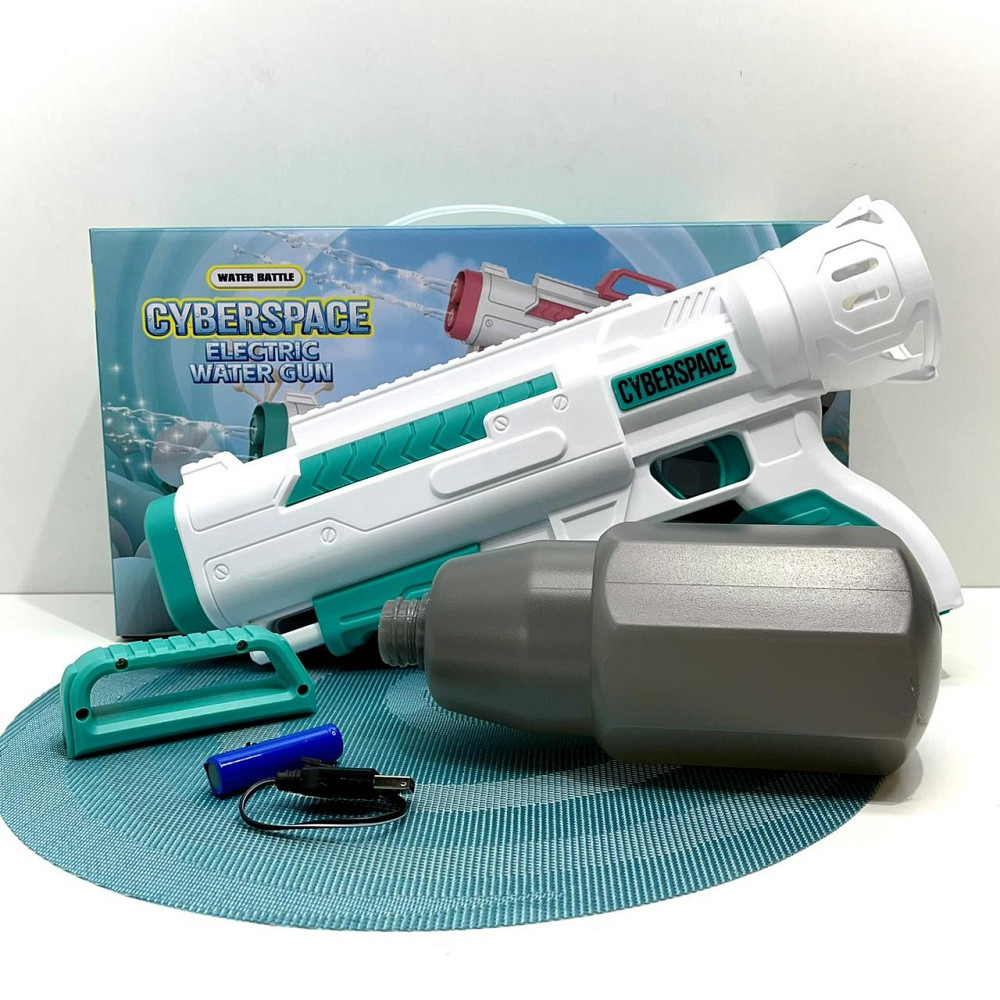 Автомат водяний на акаммуляторі Білий з бірюзовим (YG8048) Чернігів - фото 1