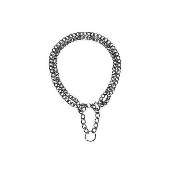 Нашийник-зашморг Trixie для собак дворядний хромований розмір L 50 см/2,5 мм Київ