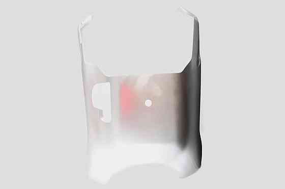 Пластик скутер Рейс нижній (піддон) (сірий) Мукачево