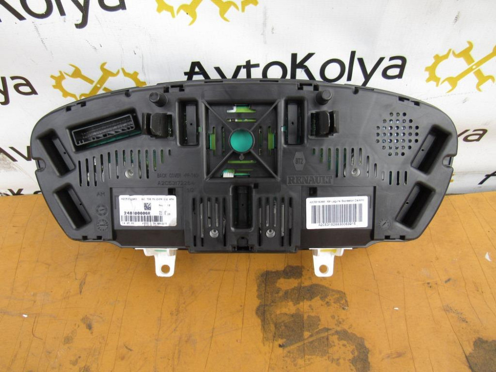Панель приладів (спідометр) Renault Laguna III 2.0 dci 2007-2010 (248100006R) Ковель - фото 1