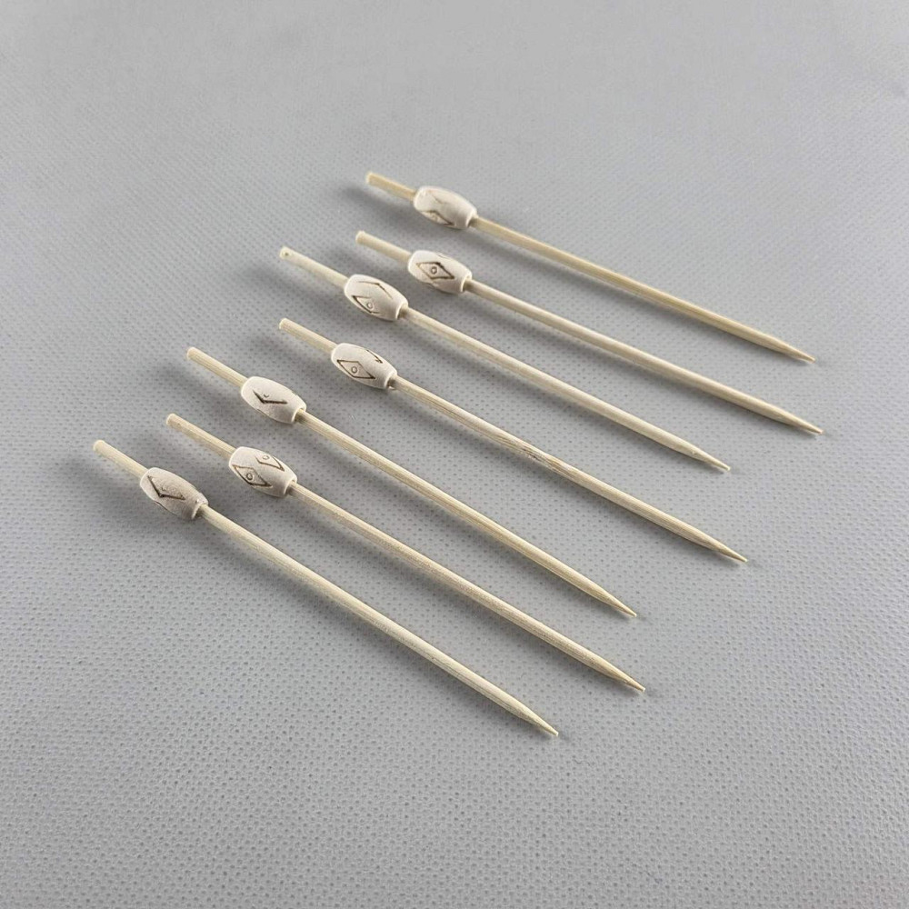 Шпажка  для украшения блюд 12см