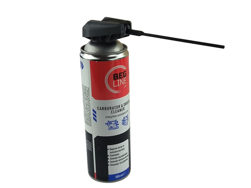 Очищувач карбюратора аерозоль 500 мл з регульованою трубкою Мукачево - фото 3