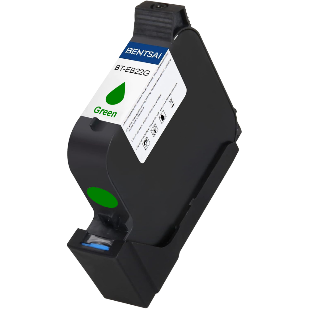 Bentsai BENTSAI EB22G, Чернильный картридж для маркиратора (зеленый) Київ - фото 1