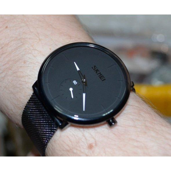 Чоловічий наручний годинник Skmei 9185 design black Вінниця - фото 2