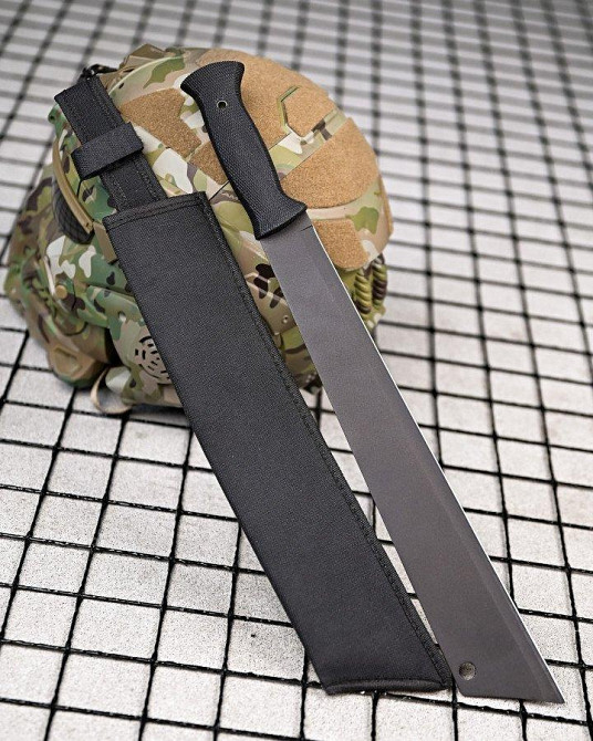 Ніж мачете похідний чорний ПП7914 Одеса - фото 3