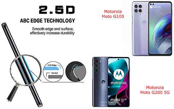 Защитное стекло ArmorGlass для Motorola Moto G100, Moto G200 5G – устойчивое к царапинам и ударам Киев