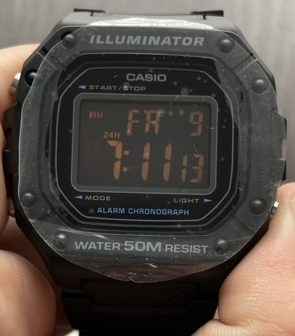 Годинник  Casio W-218H-1BVDF (Module 3224) 0ригінальний касио часи. Київ - фото 6