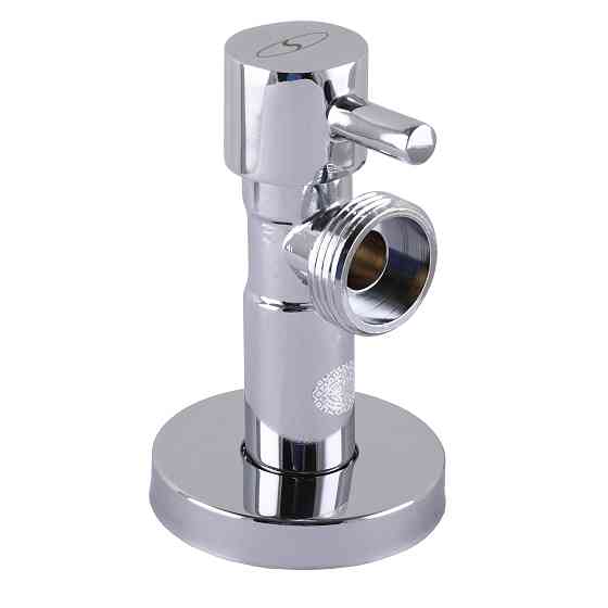 Кран напівобертовий кутовий SOLOMON 1/2″х1/2″ Lazer 7076 ( 2 ШТ) Луцк