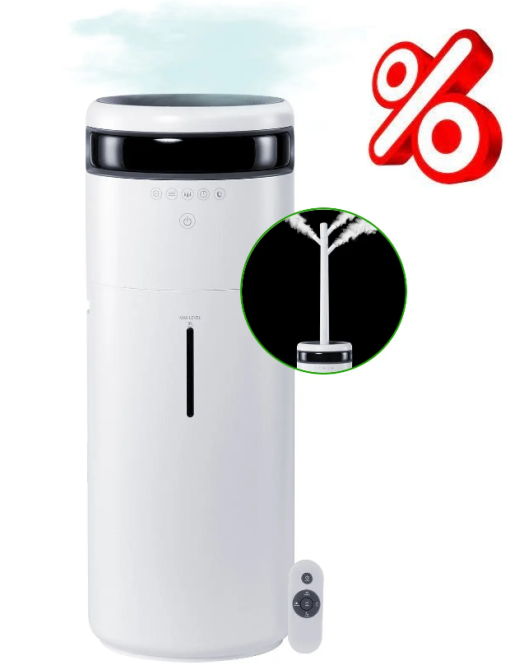 Мега-мощный увлажнитель воздуха на 16л Doctor-101 Odyssey для больших помещений. Антибактериальный увлажнитель Днепр - изображение 1