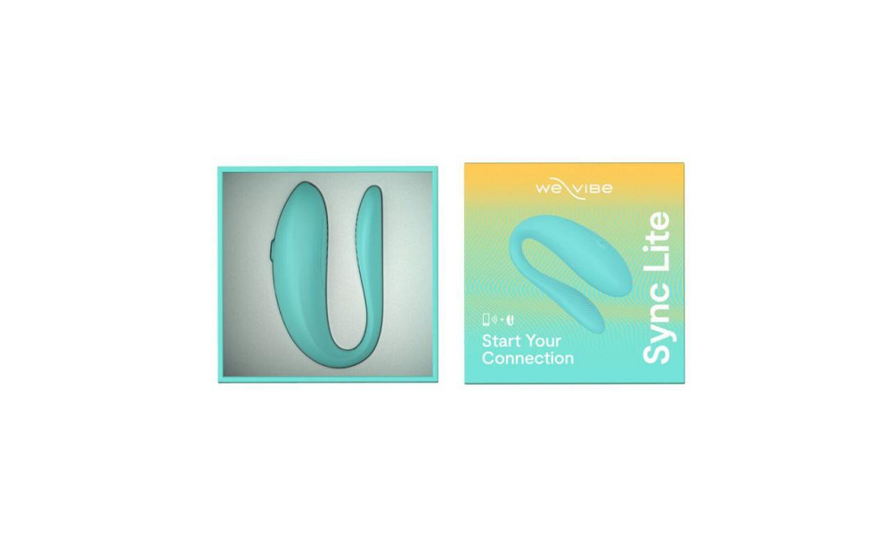 Смарт-вибратор для пар We-Vibe Sync Lite Aqua, 10 виброрежимов, можно совмещать с проникающим сексом Sex Aura Киев - изображение 7