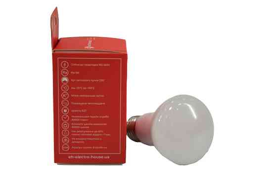 LED лампа R63  9Вт E27  4100К 810 Лм  165-265 В Дніпро