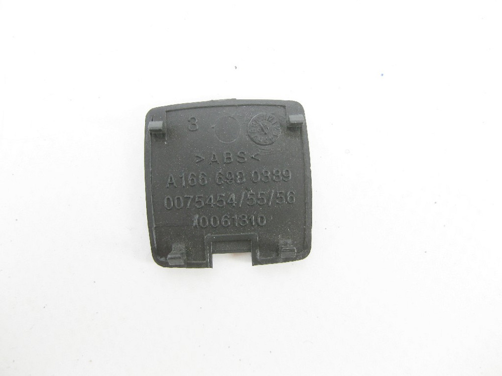 Mercedes-Benz  A1666980389 9051 Заглушка кріплення бічної обшивки багажника чорна EQS SUV X296 GL/GLS X166 Одеса - фото 7