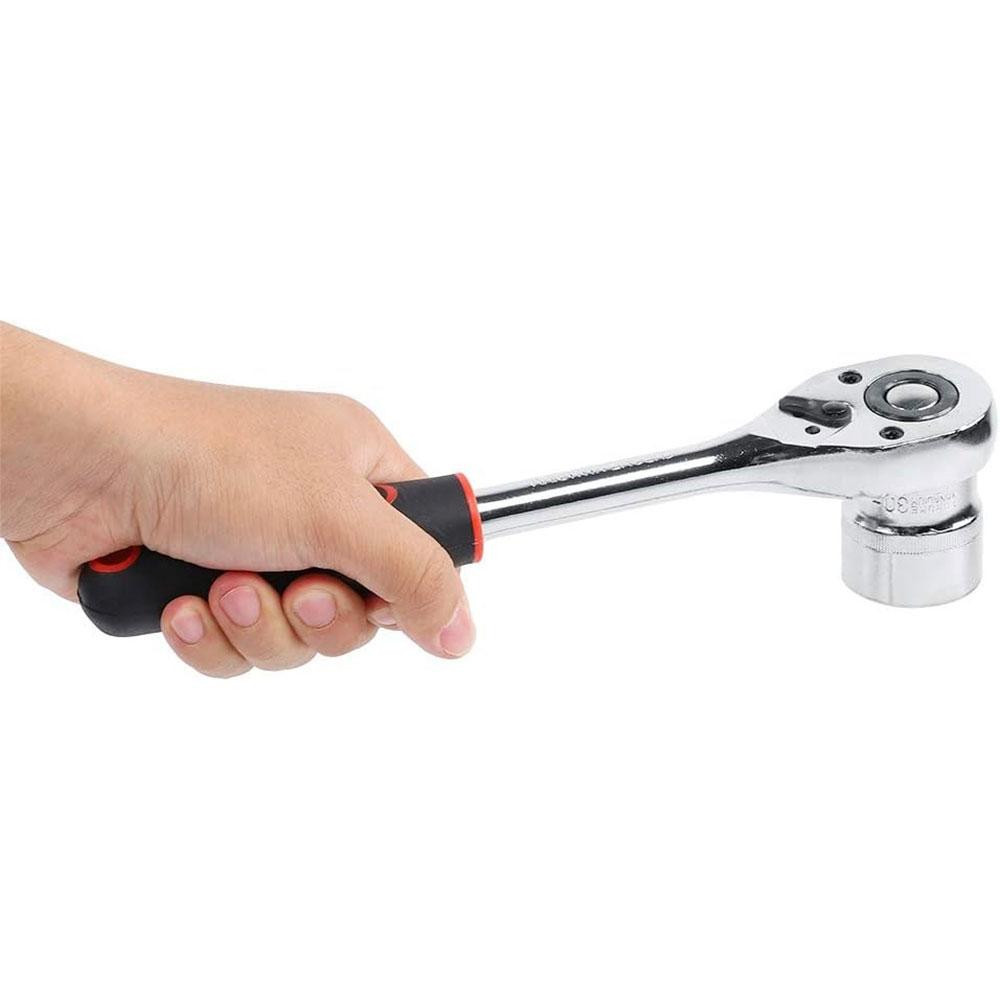 Універсальний набір інструментів 108 предметів у кейсі (1/4" та 1/2") / Набір торцевих головок та ключів Київ - фото 5