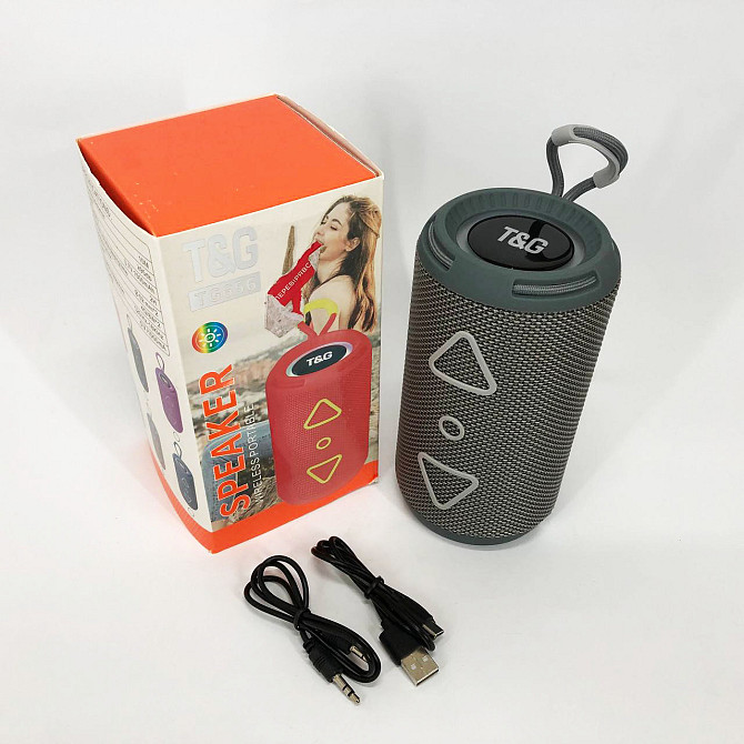 Блютуз-колонка с usb-портом TG656, Музыкальная блютуз колонка с подсветкой, Маленькая колонка для улицы YF-50 Львов - изображение 12