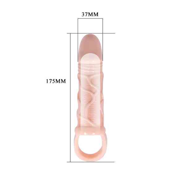 Насадка на член - Pretty Love Brayden Penis Sleeve Flesh Sex Aura Київ