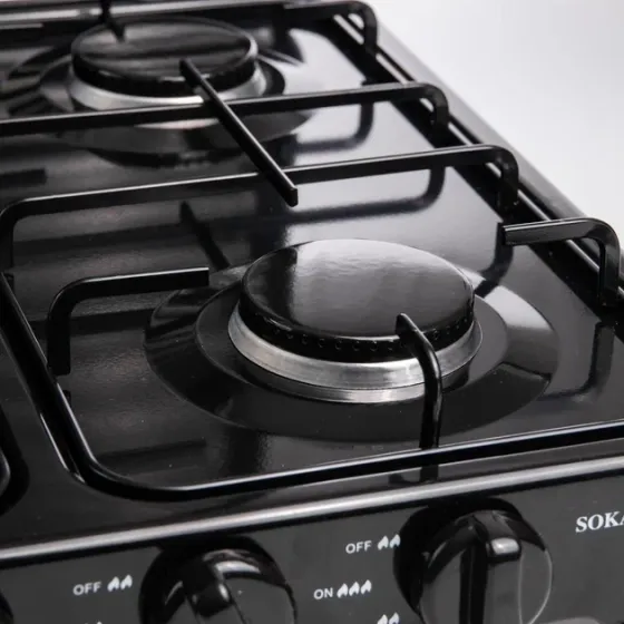 Газовая настольная плита SK-6004 четырёхконфорочная портативная для дома, дачи и кемпинга Одесса