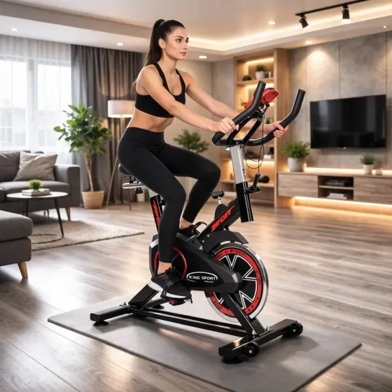 Велотренажер механический Q5 / Спинбайк тренажер для дома Коломия