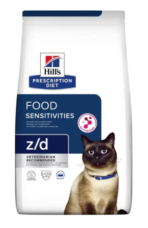 Сухий корм для котів Хіллс Hill's PD Food Sensitivities Z/D з чутливим травленням 1.5 кг Вінниця