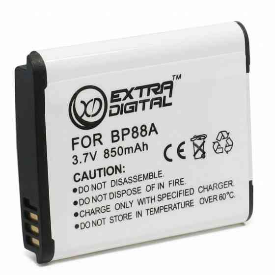 Аккумулятор к фото/видео Extradigital Samsung BP88A (DV00DV1374) Винница