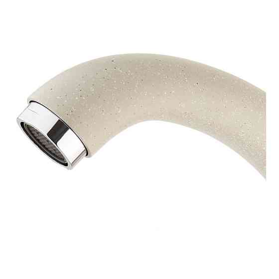 Кухонний змішувач Zerix YUB 181 Beige з поворотним виливом – стиль і надійність ZX0717 Харків