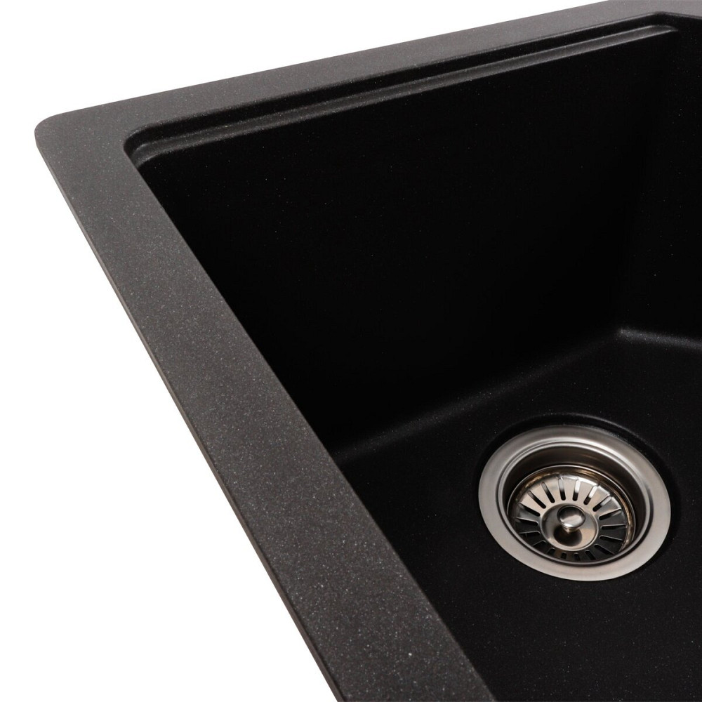 Гранітна мийка для кухні Platinum 7850 HARMONY матовий Моріон Коломыя - изображение 5