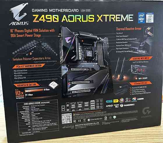 Материнська плата: Aorus Z490 Xtreme LGA 1200+ операційка. Київ
