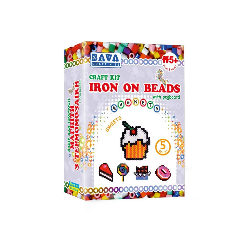 Набор для творчества Магниты с термомозаики 