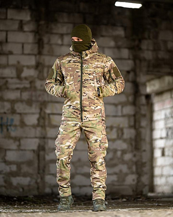 Зимовий тактичний костюм 7.62 мультикам ПП8221 Київ - фото 2